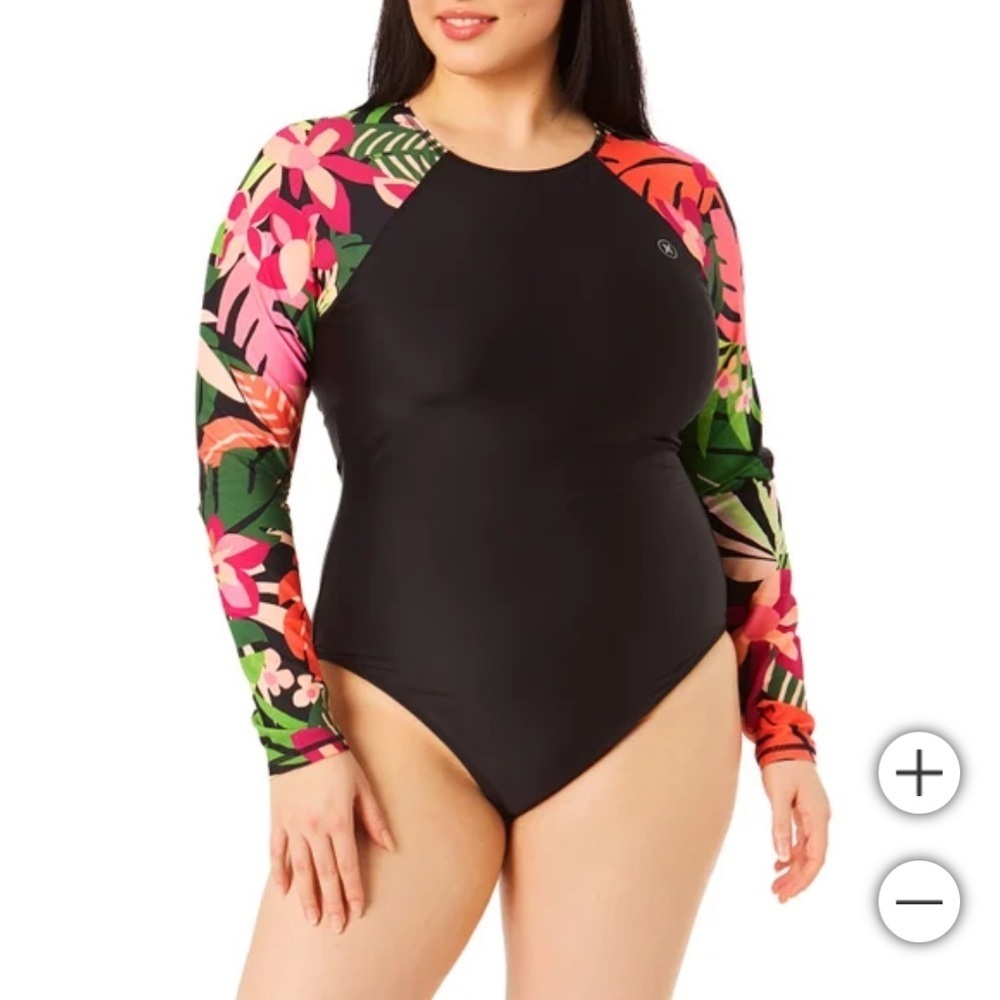 New Hurley Women's‎ Long Sleeve Swimsuit